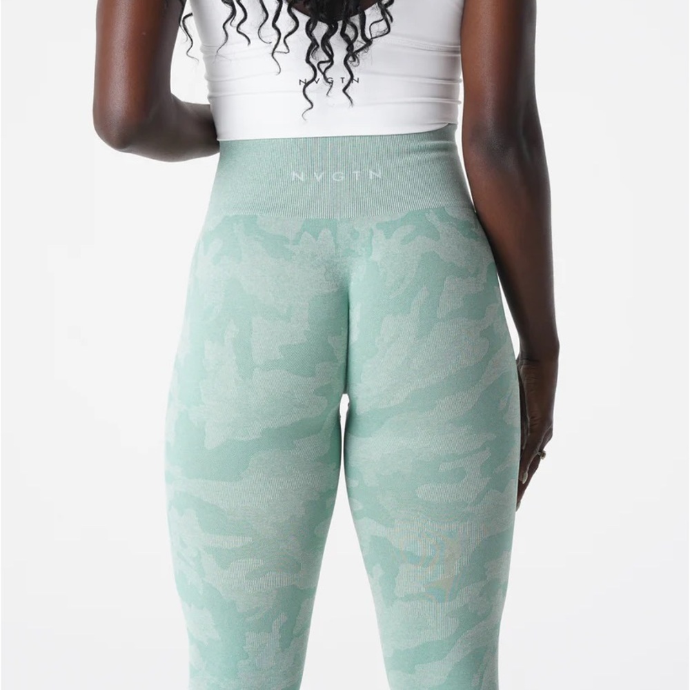 NVGTN Sage Green Camo Leggings